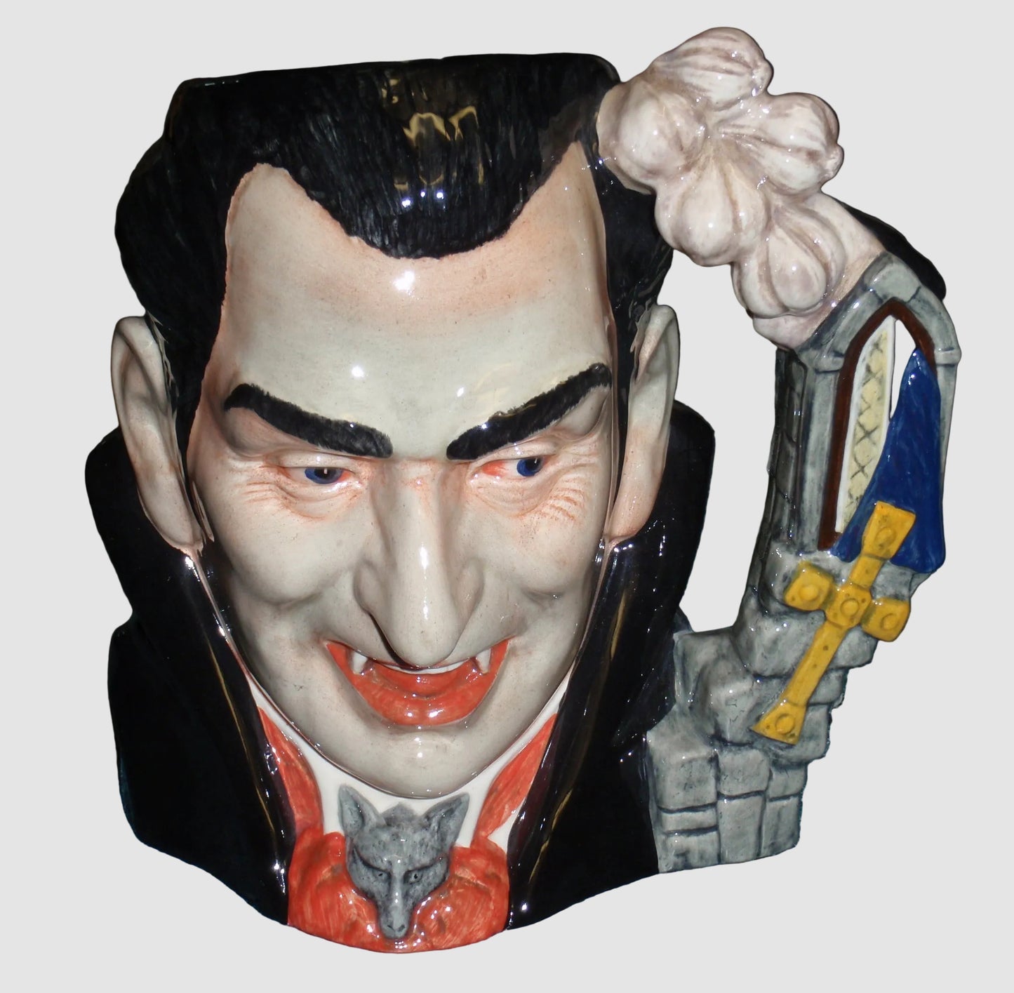 Royal Doulton D7053 Count Dracula Character Jug 1997 Jug of the Year Halloween