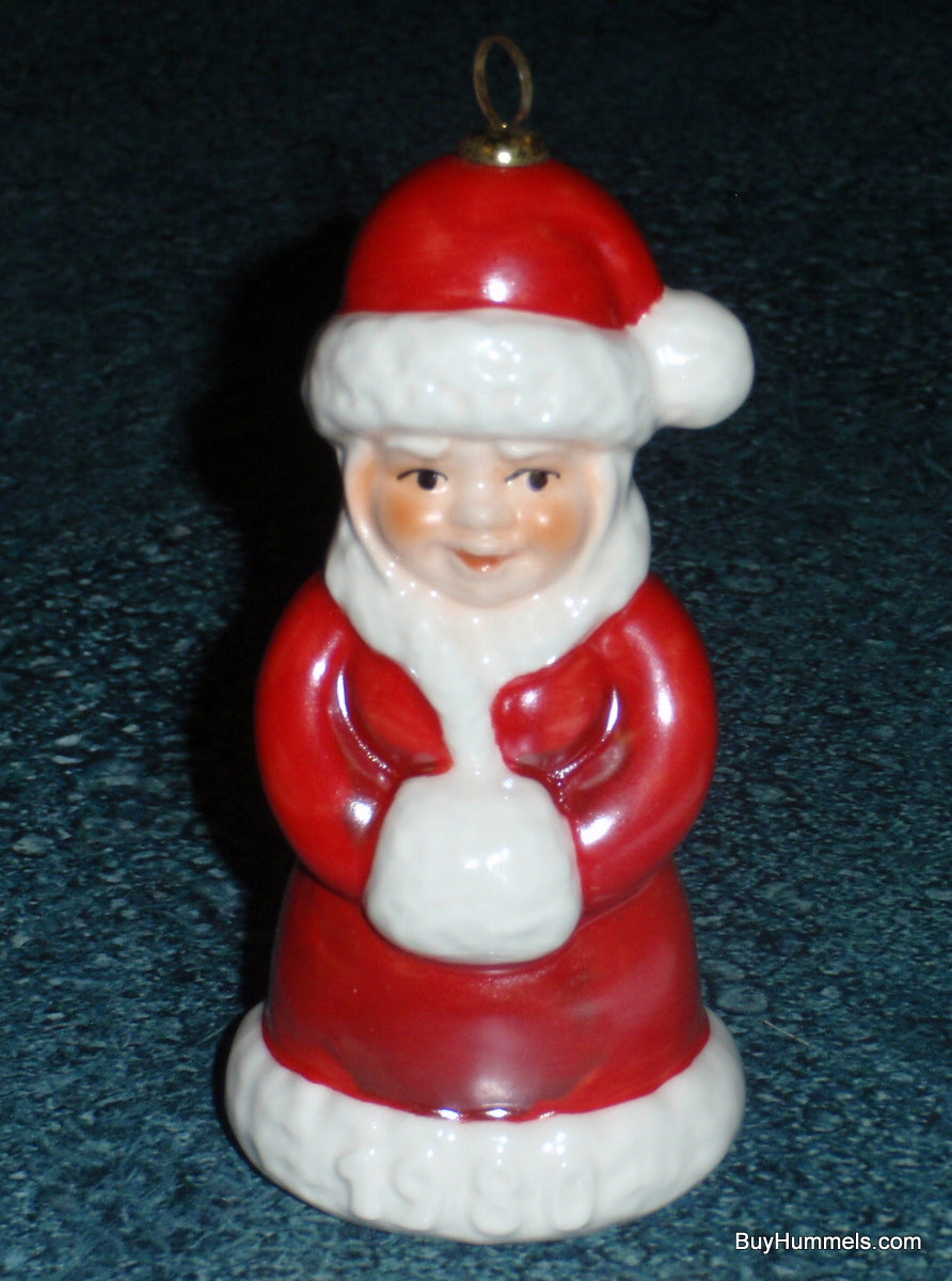 1980 Goebel W Germany Christmas Ornament Mrs. Claus With Box - CHRISTMAS GIFT!