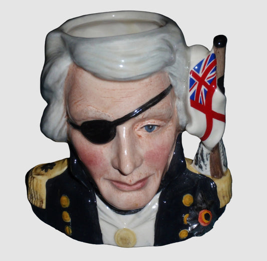 Royal Doulton Nelson Character Jug D6963 Vice Admiral Lord Nelson Stanley J Taylor Collectors Club Vintage England Porcelain