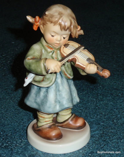 "Perfect Pitch" Goebel Hummel Figurine #2150/A - Little Girl Playing Violin - CUTE GIFT!