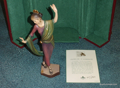 Anri La Moderne Gold Leaf Wood Carving Limited Edition Figurine