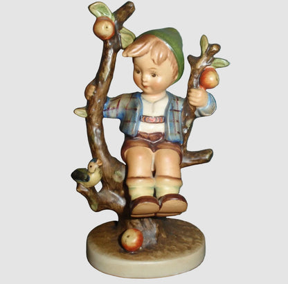 "Apple Tree Boy" Goebel Hummel Figurine #142/I - Large 6" TMK2 Full Bee