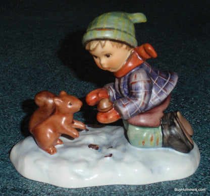 "Playful Pals" Hummel Figurine #2053 Boy With Squirrel - LIMITED EDITION GOEBEL COLLECTIBLE!