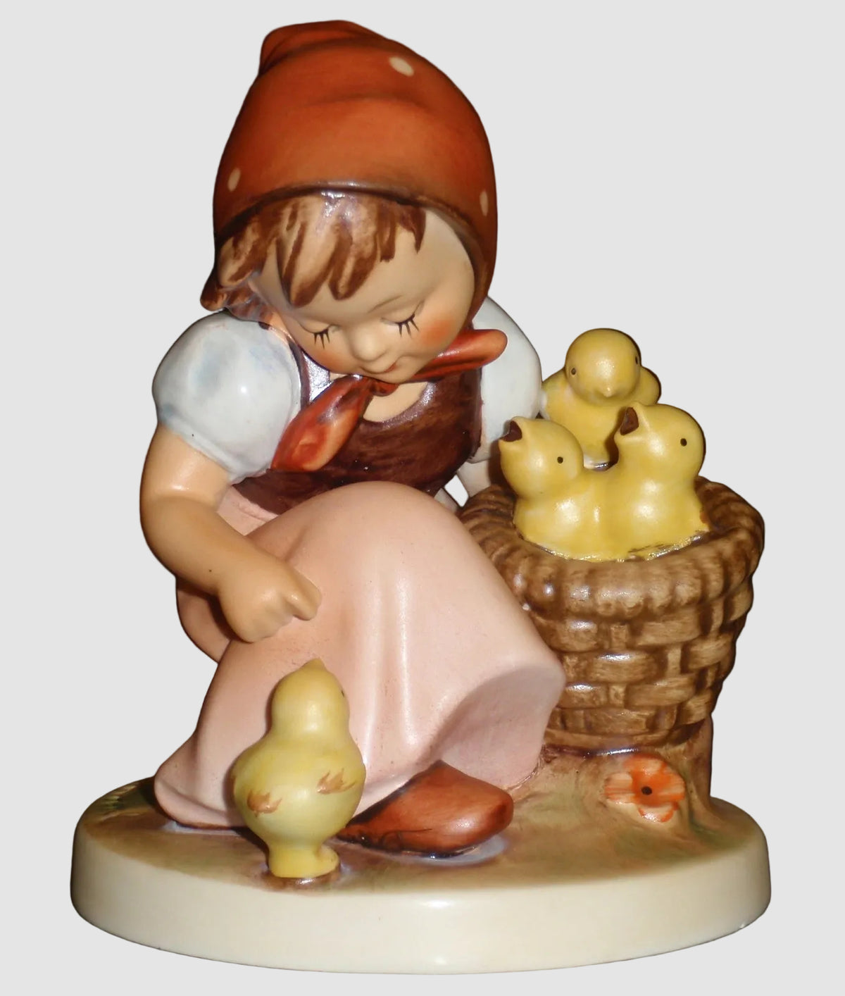 "Chick Girl" Goebel Hummel Large Figurine #57/I (4.25")