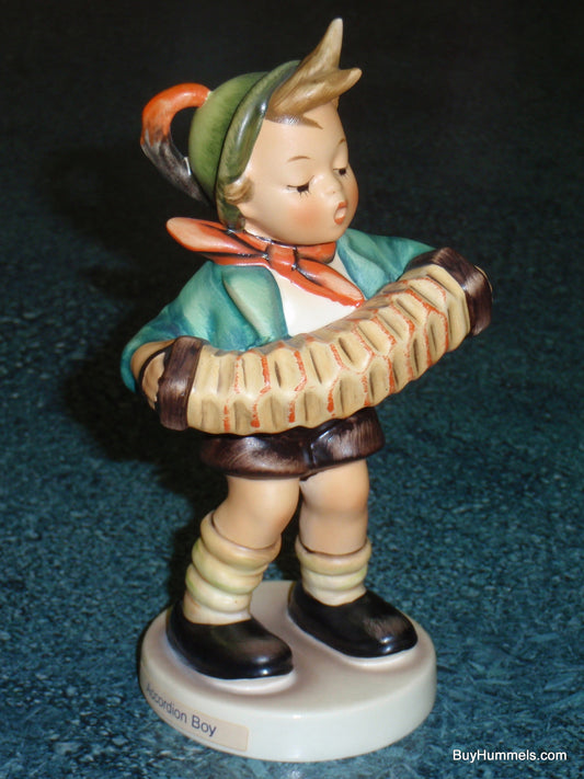 "Accordion Boy" Goebel Hummel Figurine #185 - Adorable Collectible Gift!