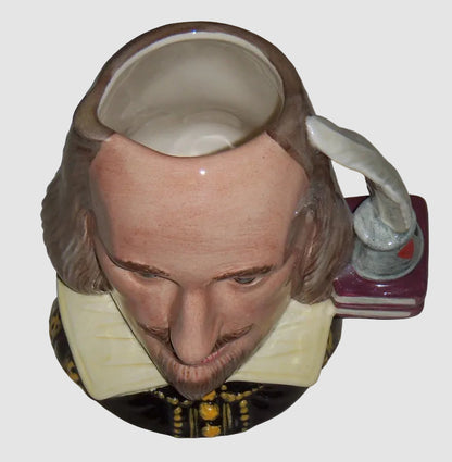 "William Shakespeare" Royal Doulton Character Jug D6938 (4")
