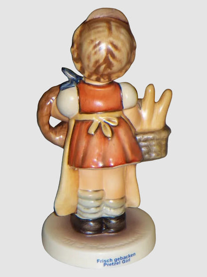 "Pretzel Girl" Goebel Hummel Figurine #2004 - Girl with Basket (4.5")