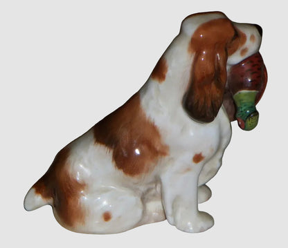"Cocker Spaniel With Pheasant" Royal Doulton Figurine HN1029 (3.5")