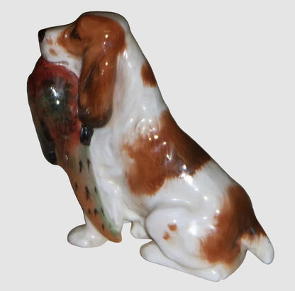 "Cocker Spaniel With Pheasant" Royal Doulton Figurine HN1029 (3.5")