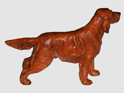 “CH Pat O’Moy” Irish Setter Royal Doulton Dog Figurine HN 1056 - Frederick Daws (6")