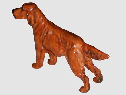 “CH Pat O’Moy” Irish Setter Royal Doulton Dog Figurine HN 1056 - Frederick Daws (6")