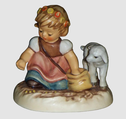 Goebel Hummel "Spring Sowing" Limited Edition Figurine #2086 With Seeds Of Friendship Hummelscape