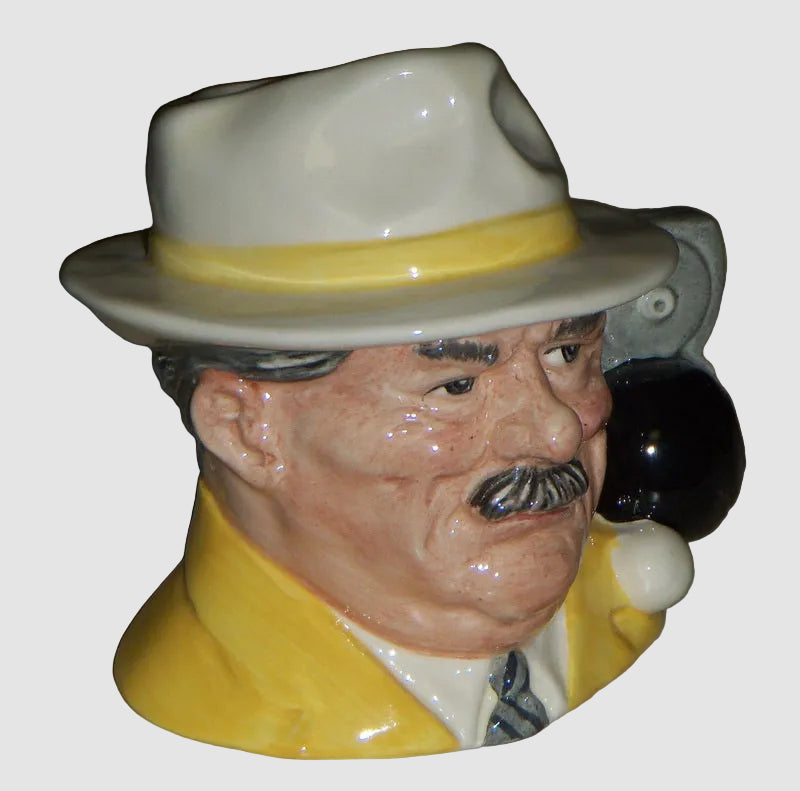 "The Bowls Player" Royal Doulton Character Toby Jug D6896 - Medium (4")