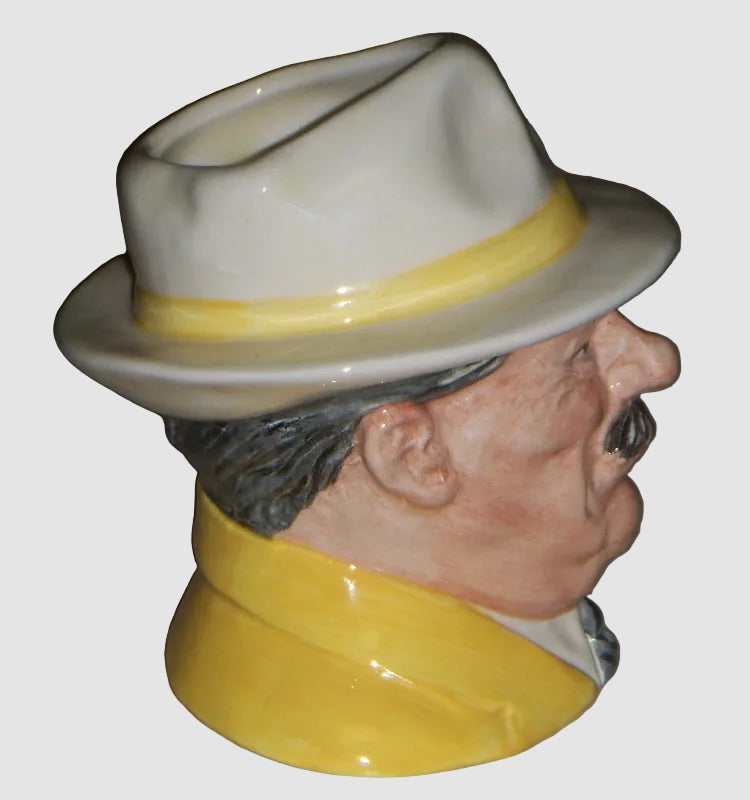 "The Bowls Player" Royal Doulton Character Toby Jug D6896 - Medium (4")