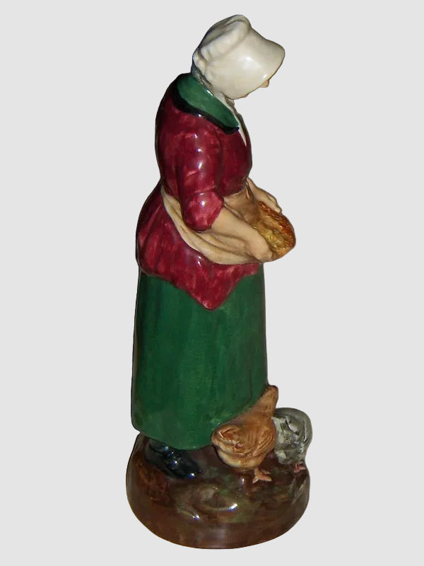 "The Farmer's Wife" Royal Doulton Figurine HN2069 - Leslie Harradine (9")