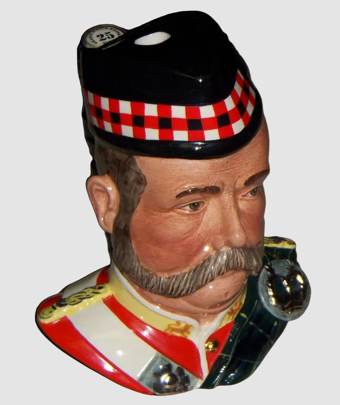 "William Grant" Royal Doulton Character Toby Jug D6744 - Liquor Decanter (7.5")