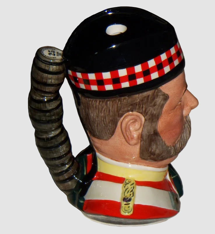 "William Grant" Royal Doulton Character Toby Jug D6744 - Liquor Decanter (7.5")
