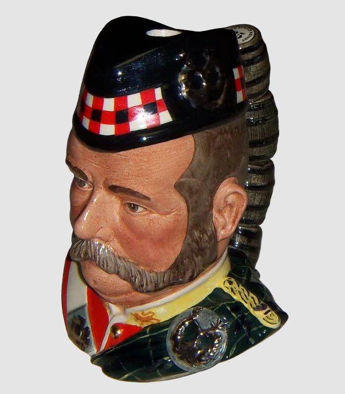 "William Grant" Royal Doulton Character Toby Jug D6744 - Liquor Decanter (7.5")