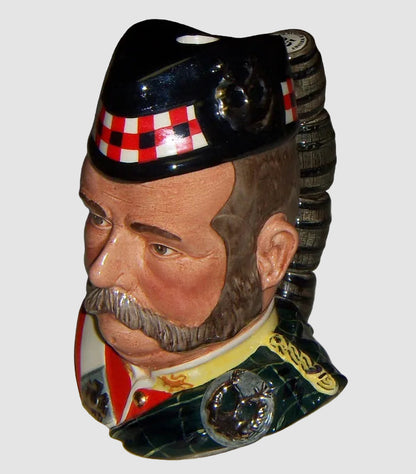 "William Grant" Royal Doulton Character Toby Jug D6744 - Liquor Decanter (7.5")