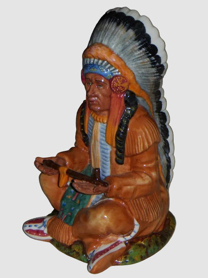 "The Chief" Royal Doulton Figurine HN2892 - Native American (7")
