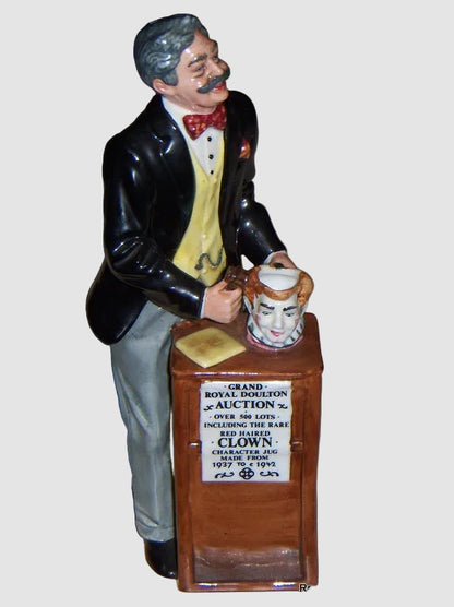 "The Auctioneer" Royal Doulton Figurine HN2988 - 1986 Collectors Club (9")