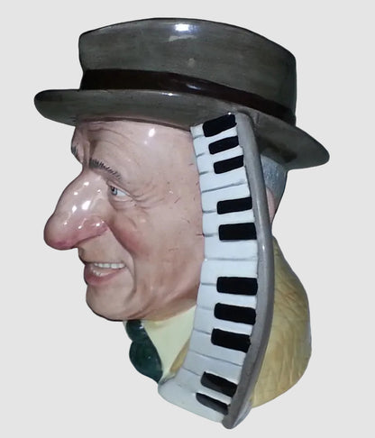 "Jimmy Durante" Royal Doulton Character Toby Jug D6708 - Celebrity Collection (7.25")