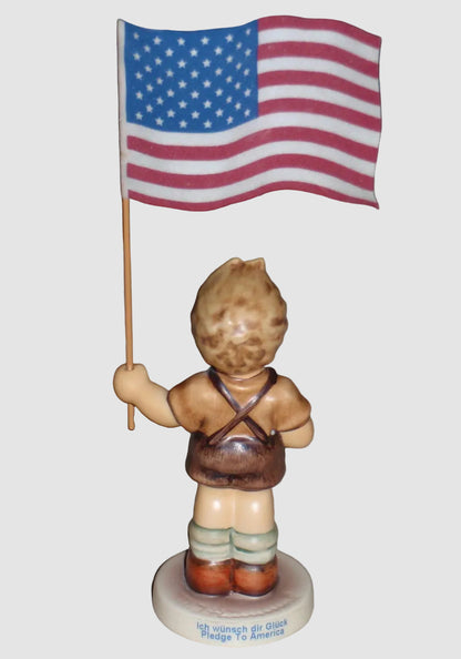 "Pledge To America" Goebel Hummel Figurine #2068/B - Special Edition