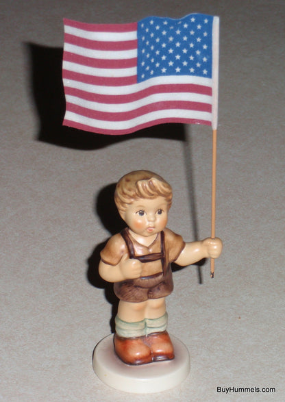 "Pledge To America" Goebel Hummel Figurine #2068/B - Special Edition