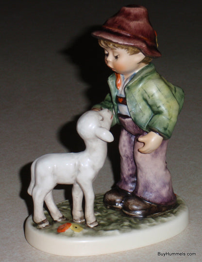 "Shepherd Boy" Goebel Hummel Figurine #395/0 - Boy & Lamb