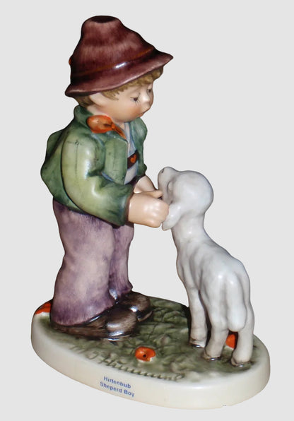 "Shepherd Boy" Goebel Hummel Figurine #395/0 - Boy & Lamb