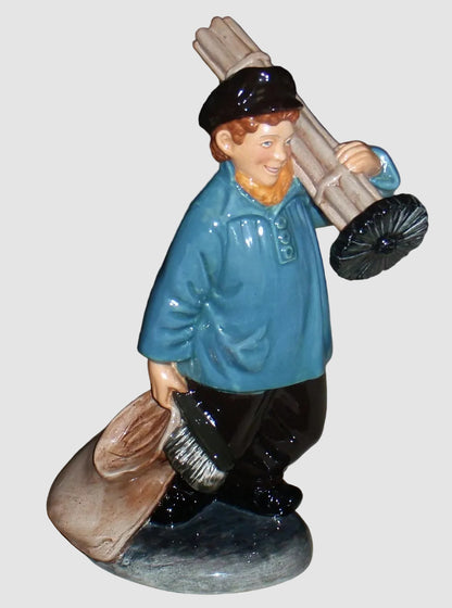 "Master Sweep" Royal Doulton Figurine HN2205 - Chimney Sweep Boy (8.5")