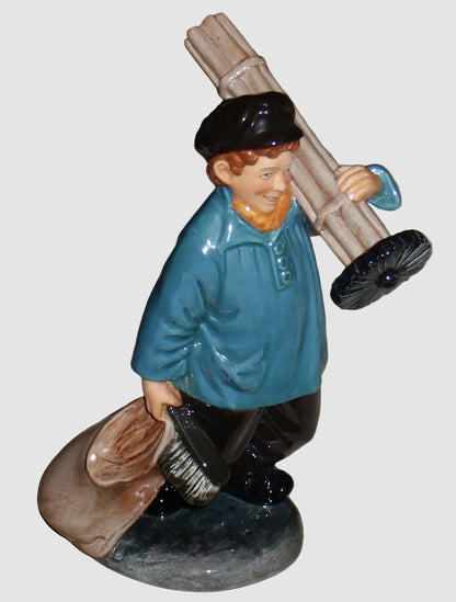 "Master Sweep" Royal Doulton Figurine HN2205 - Chimney Sweep Boy (8.5")