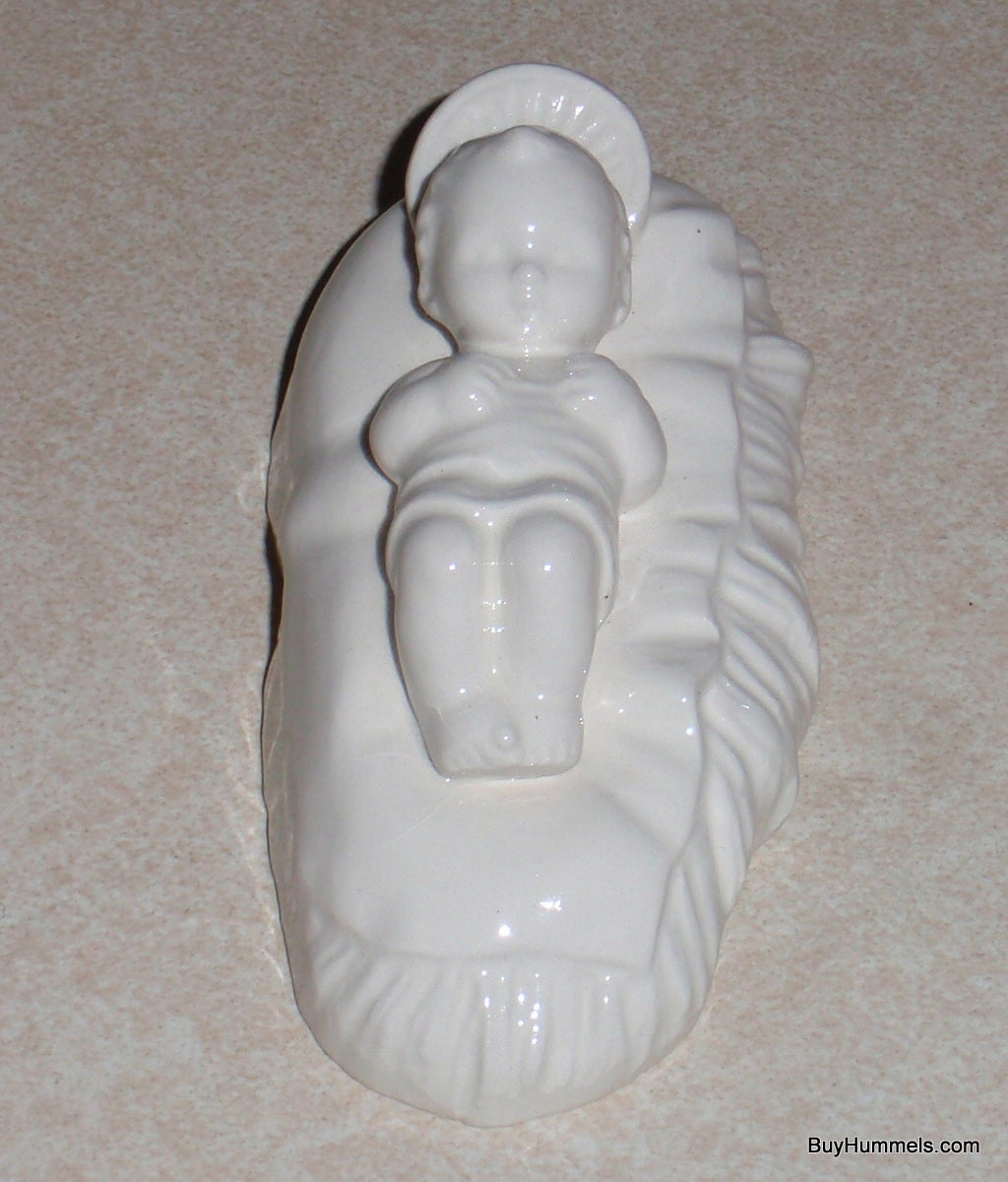 "White Baby Jesus" Goebel Hummel Nativity Figurine #214/A (3.5")