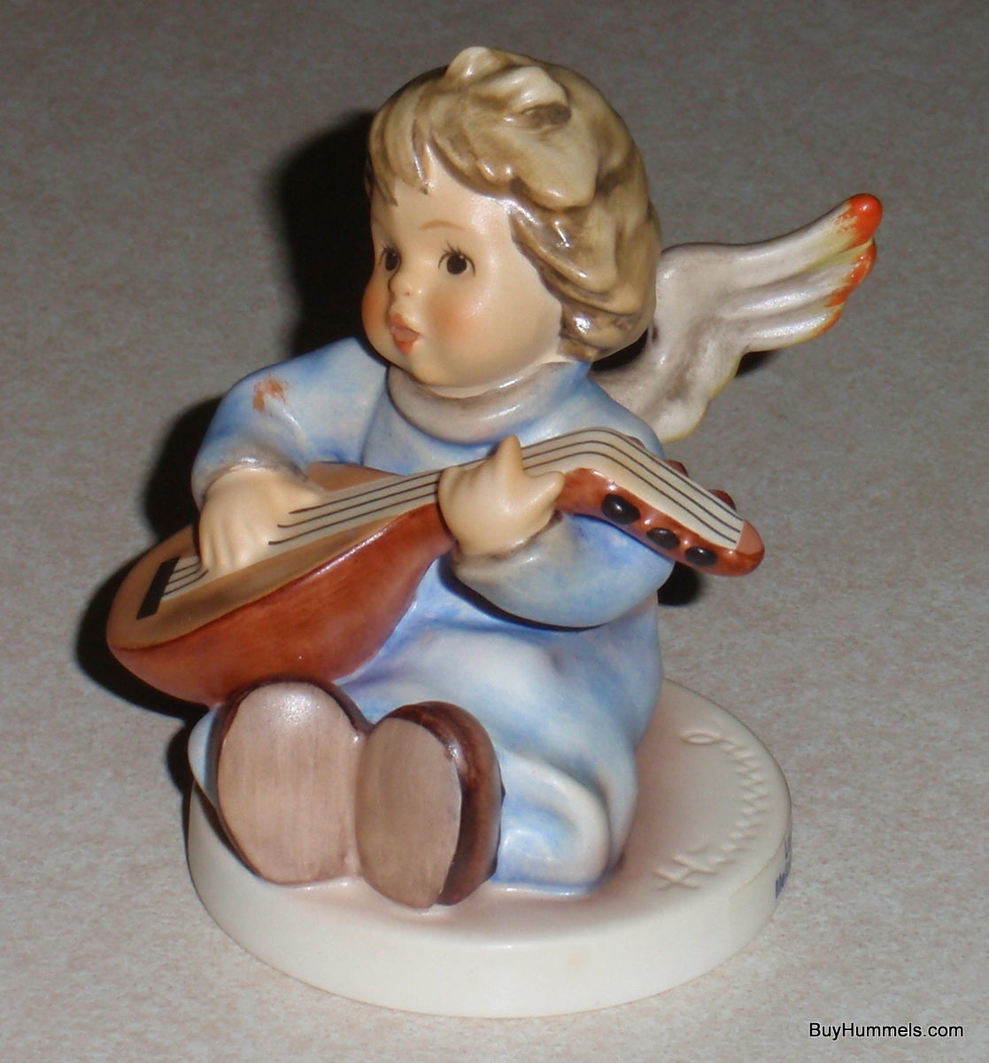 "Melodic Mandolin" Goebel Hummel Angel Figurine #2135/D