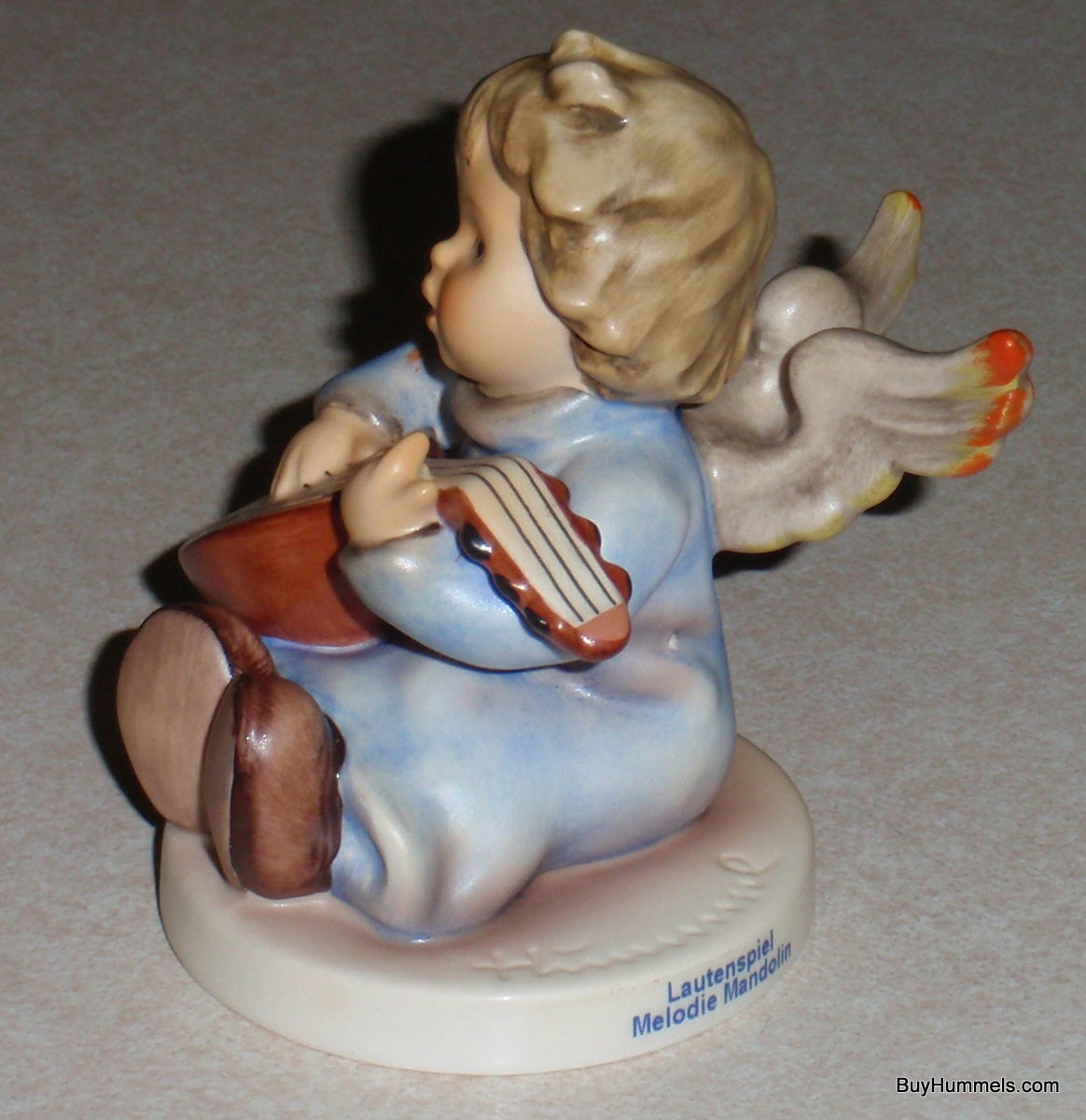 "Melodic Mandolin" Goebel Hummel Angel Figurine #2135/D