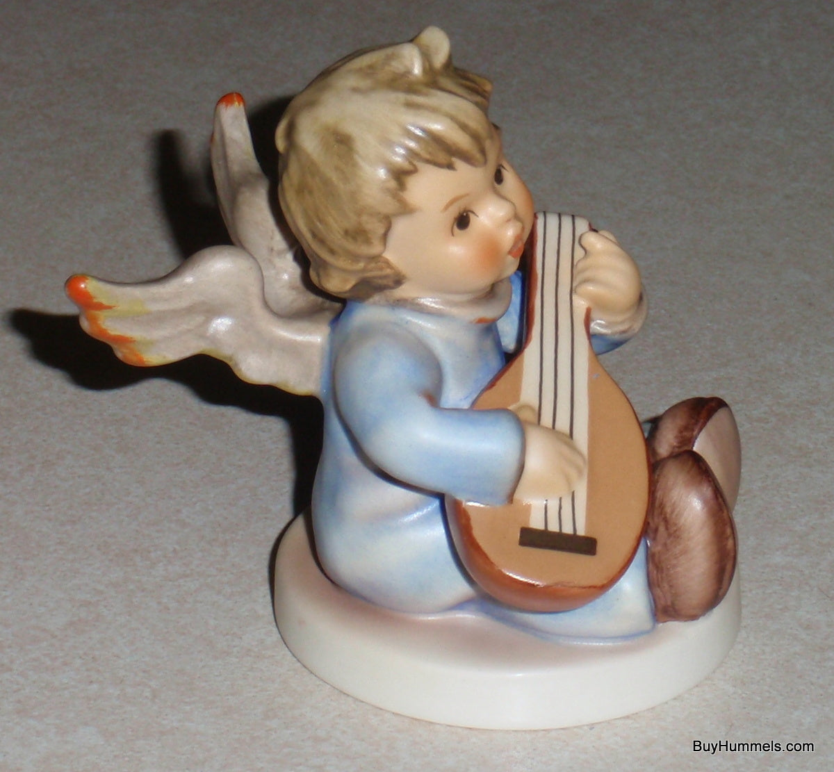 "Melodic Mandolin" Goebel Hummel Angel Figurine #2135/D
