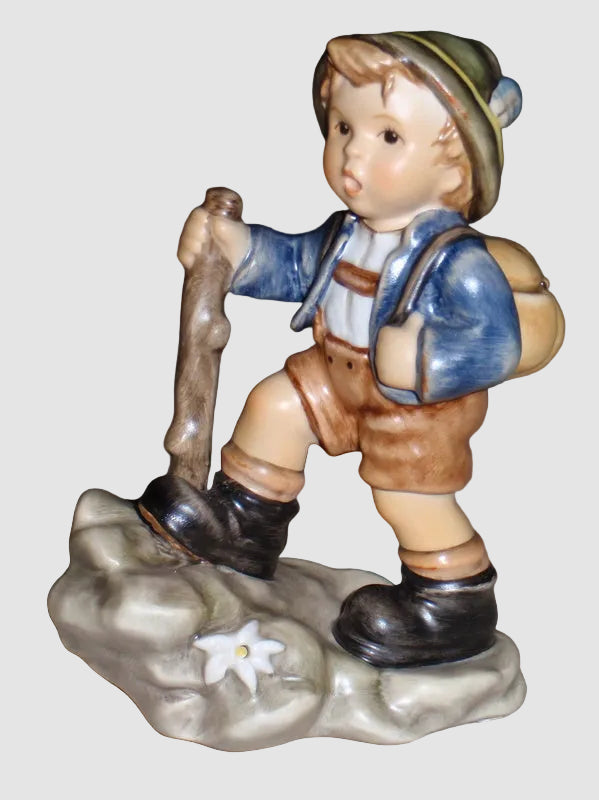 "Trail Blazer" Goebel Hummel Figurine #2045 - Boy Hiking (4.25")