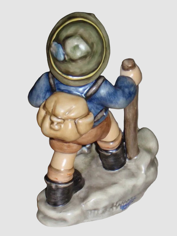 "Trail Blazer" Goebel Hummel Figurine #2045 - Boy Hiking (4.25")