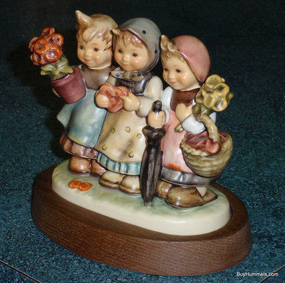 "Trio Of Wishes" Goebel Hummel Figurine - #721 - TMK7