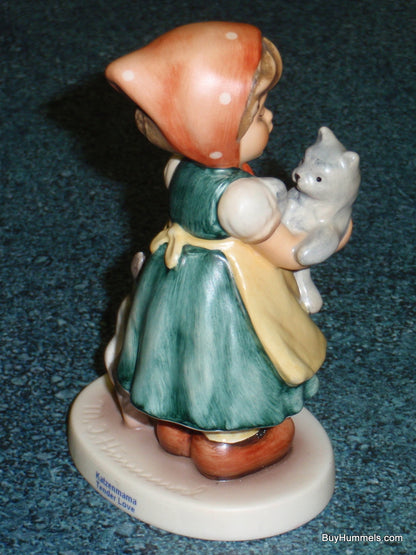 Goebel Hummel Figurine "Tender Love" #2007 Girl With Cats - RARE GIFT!