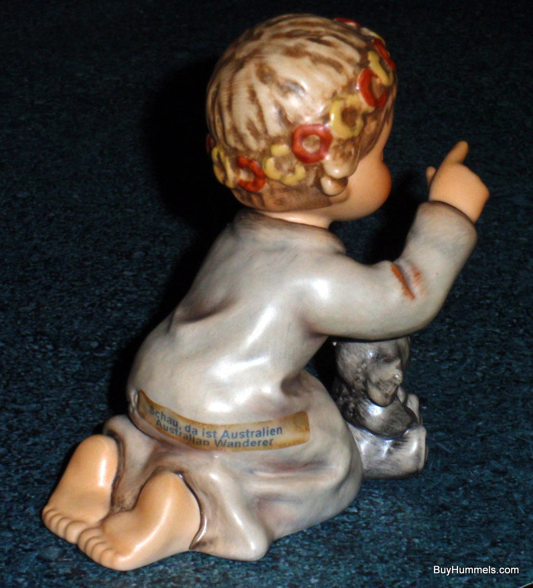 "Australian Wanderer" Goebel Hummel Figurine #2064 TMK8 Millennium
