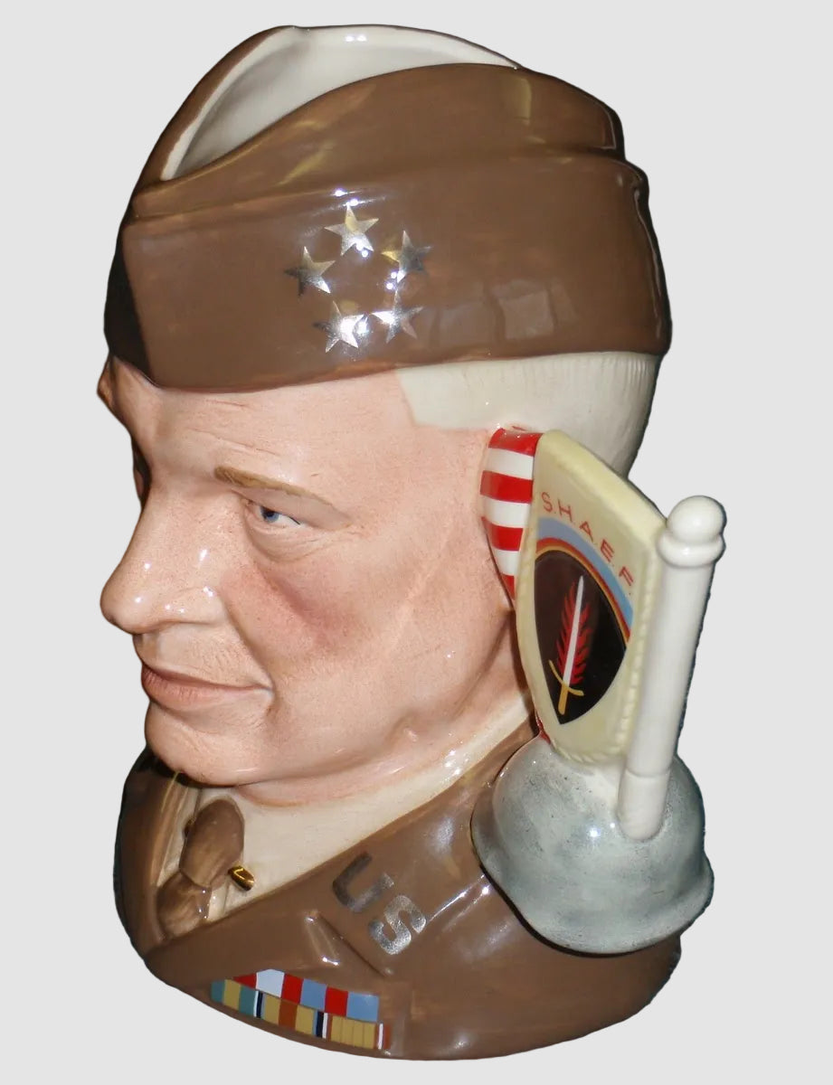 "General Dwight Eisenhower" Royal Doulton Character Jug D6937 - Large