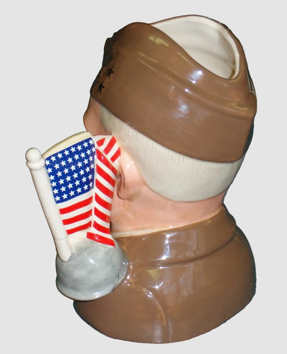 "General Dwight Eisenhower" Royal Doulton Character Jug D6937 - Large