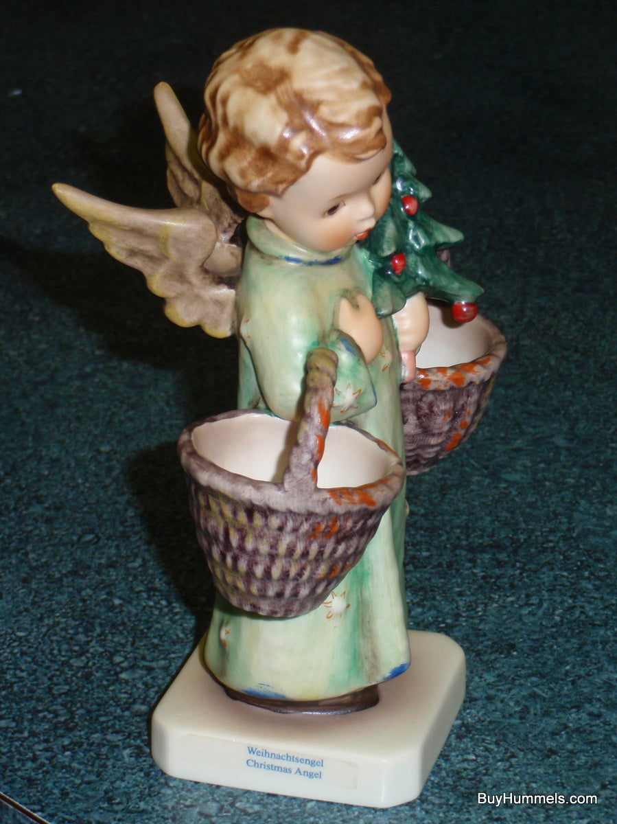 "Christmas Angel" Goebel Hummel Figurine #301 - Angel With Two Baskets And Christmas Tree!