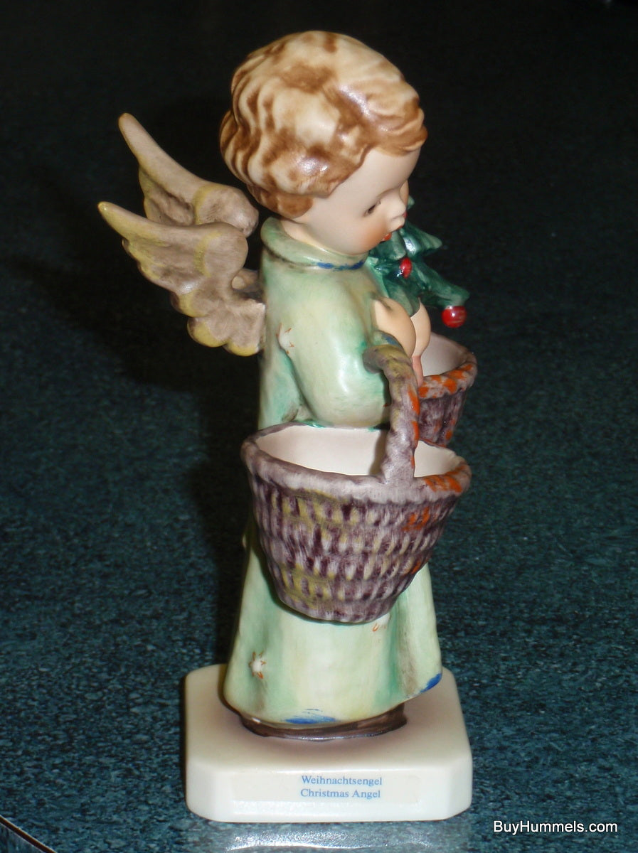 "Christmas Angel" Goebel Hummel Figurine #301 - Angel With Two Baskets And Christmas Tree!