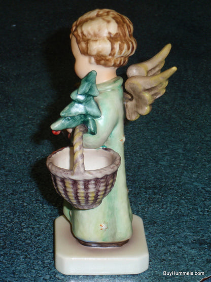 "Christmas Angel" Goebel Hummel Figurine #301 - Angel With Two Baskets And Christmas Tree!