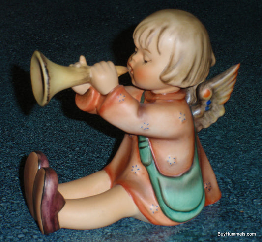 HUGE "Joyous News" Goebel Hummel Angel Figurine With Trumpet #27/3 - VERY RARE!