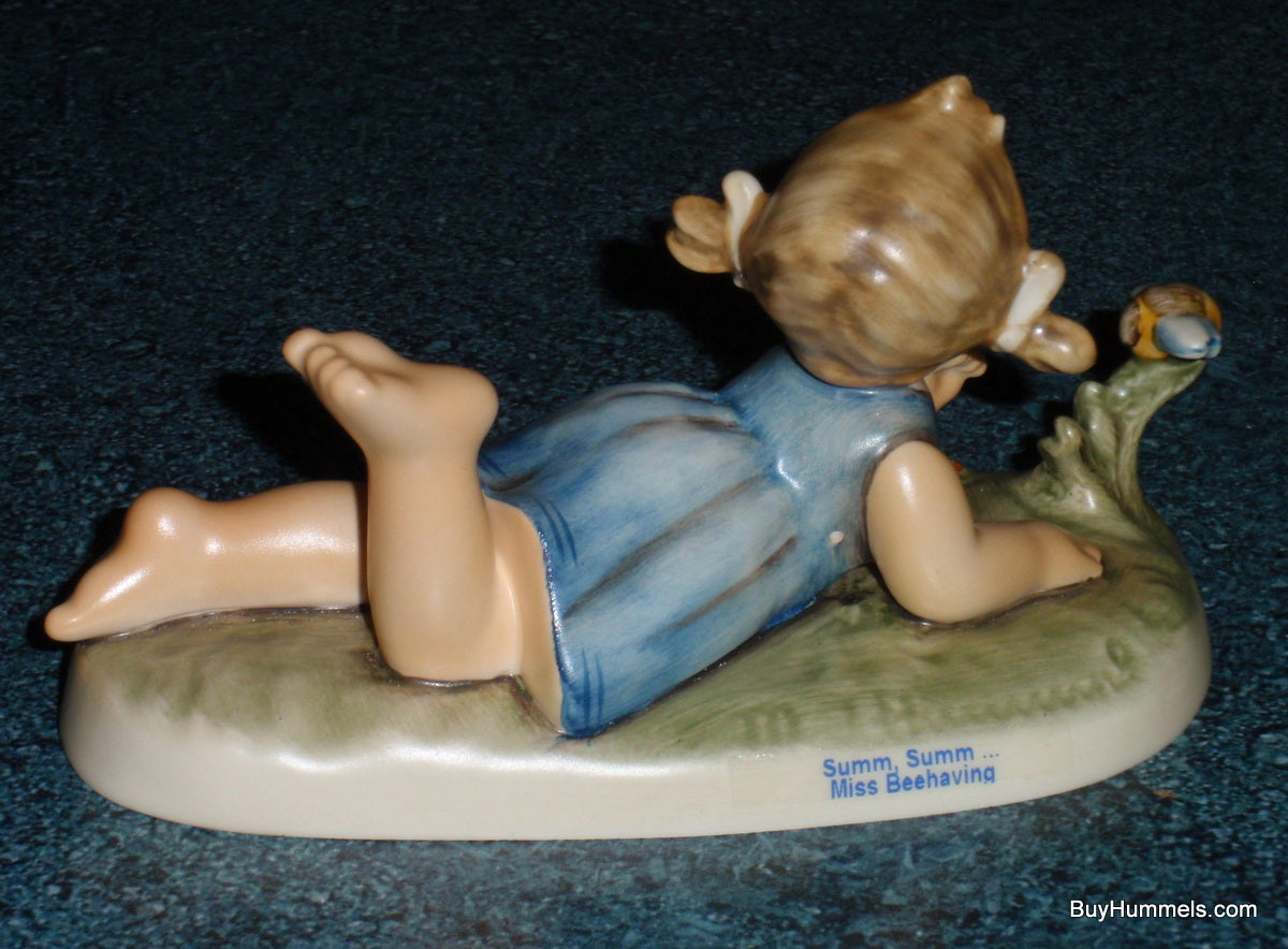 "Miss Beehaving" Goebel Hummel Figurine #2105 - 10-Year Club Exclusive (TMK 8)