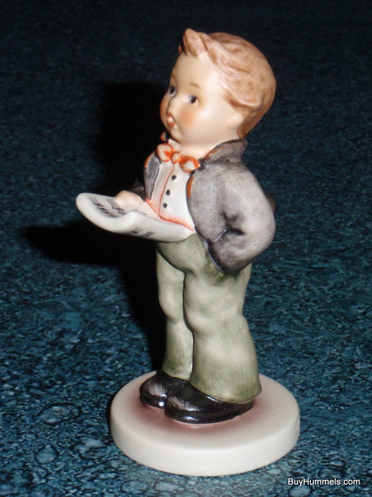 Soloist Goebel Hummel Figurine #135 4/0 - Boy With Sheet Music!