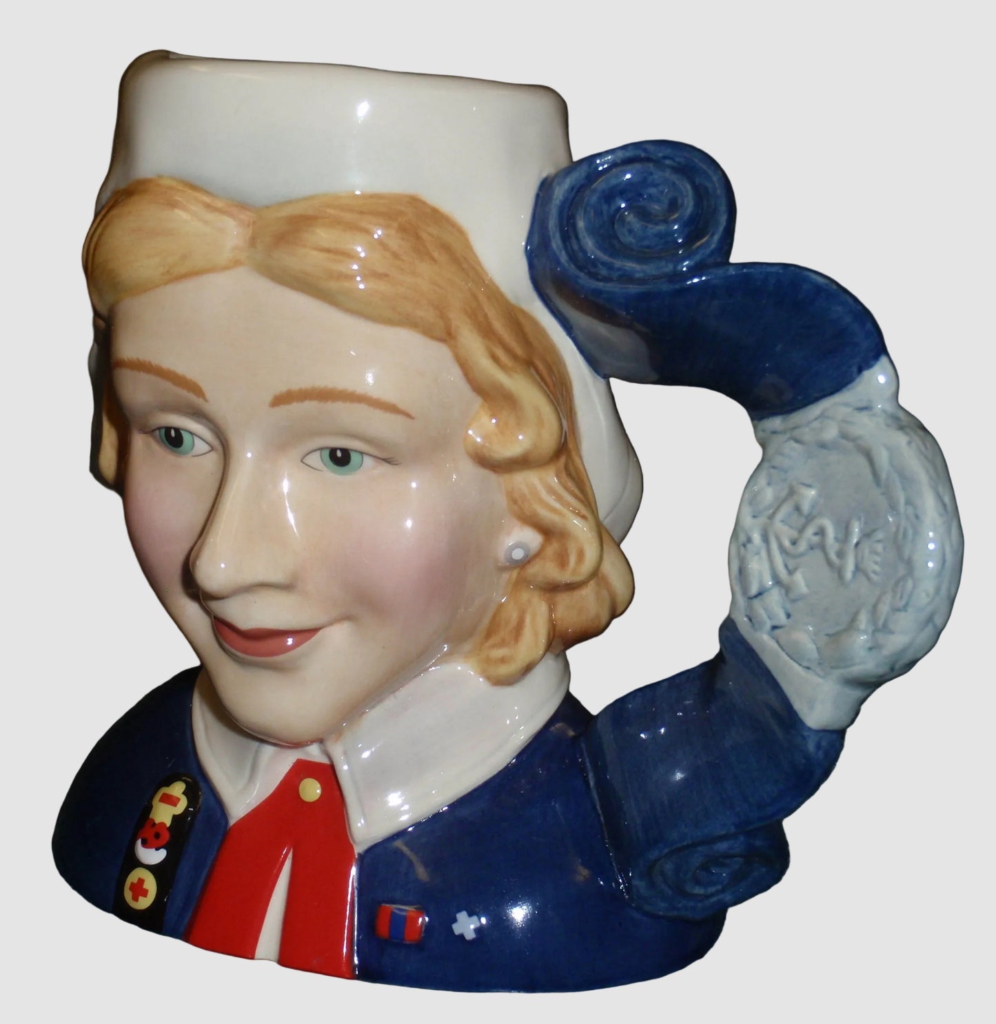 "Nurse" Royal Doulton Character Toby Jug D7216 With Original Box